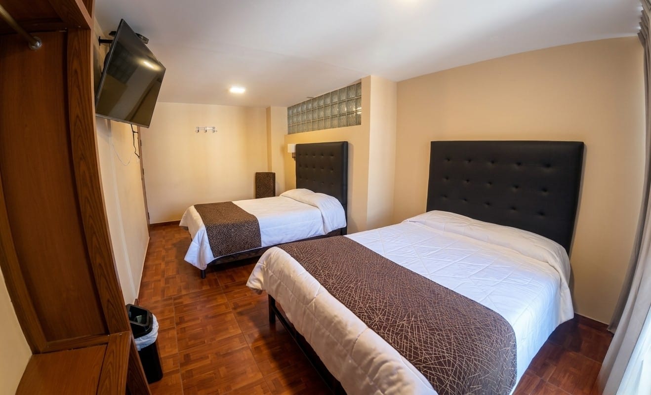 Habitaciones del Hotel Los Apus Central
