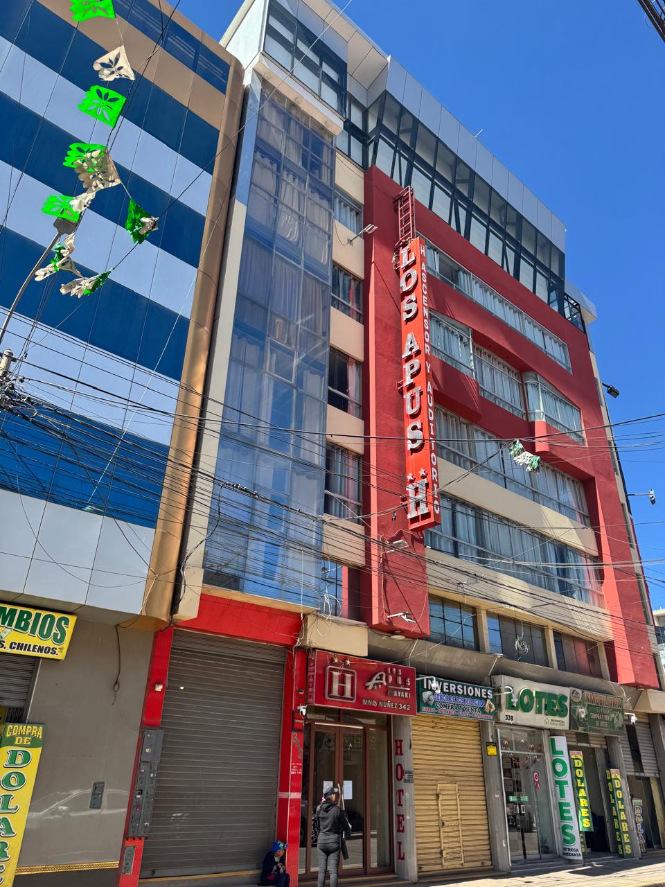 Instalaciones del Hotel Los Apus Central