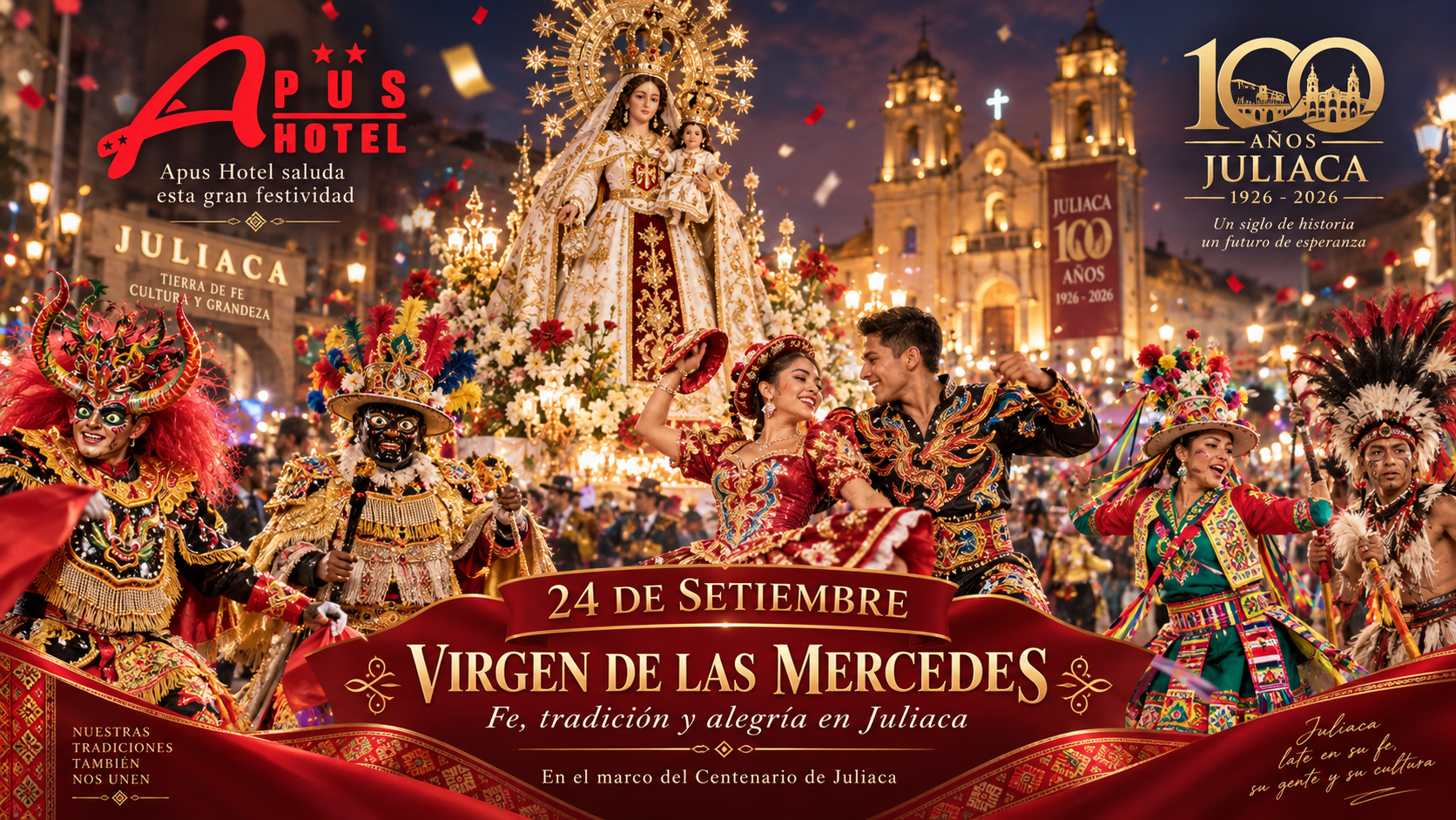 Virgen de las Mercedes en Juliaca